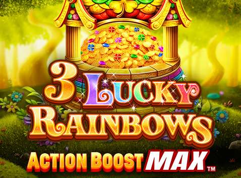 3 Lucky Rainbows Action Boost Max - Vídeo tragaperras (Games Global)