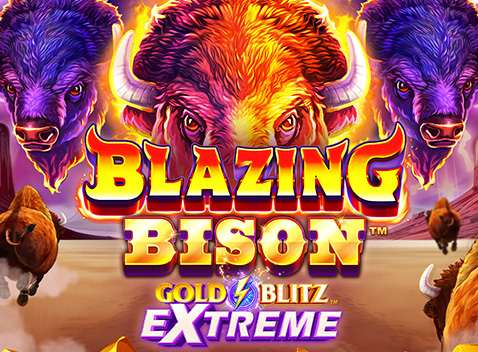 Blazing Bison: Gold Blitz Extreme - Vídeo tragaperras (Games Global)